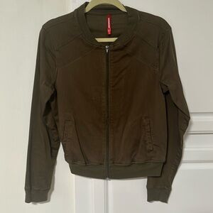 Army green bomber jacket size small